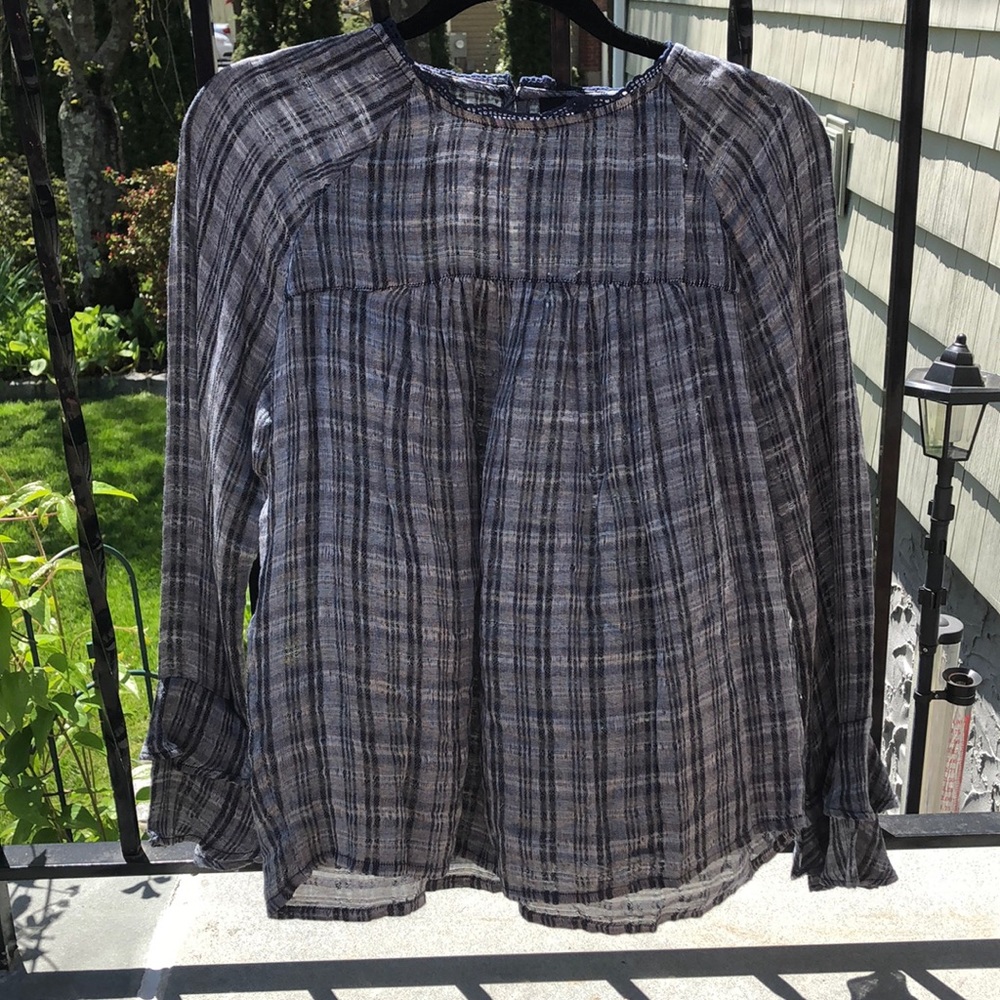 Lucky Brand Long Sleeve Blouse